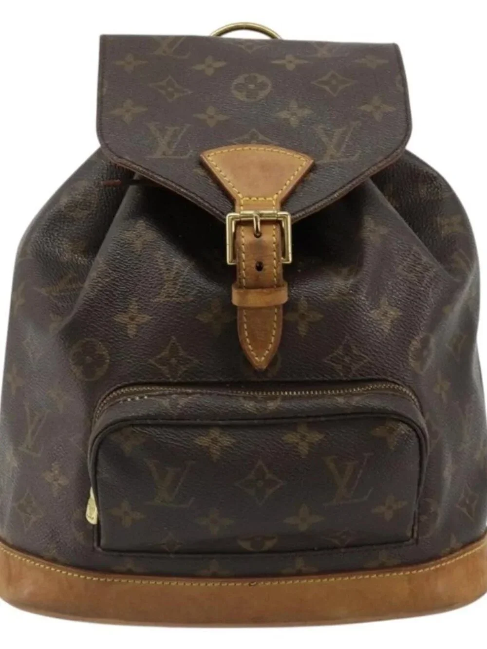 LOUIS VUITTON Monogram Montsouris MM Backpack M51136 LV Auth 184621